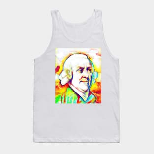 Adam Smith Colourful Portrait | Adam Smith Artwork 11 Tank Top